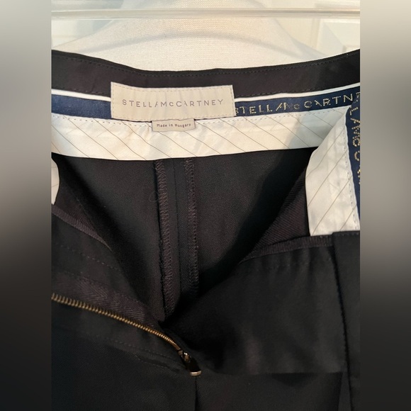 Stella McCartney Vivian Skinny Zip Black Pants Size Italian 40, US 4-6 - Picture 9 of 15